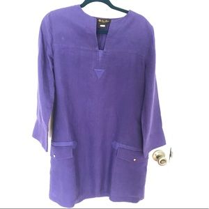 Loro Piana purple dress
